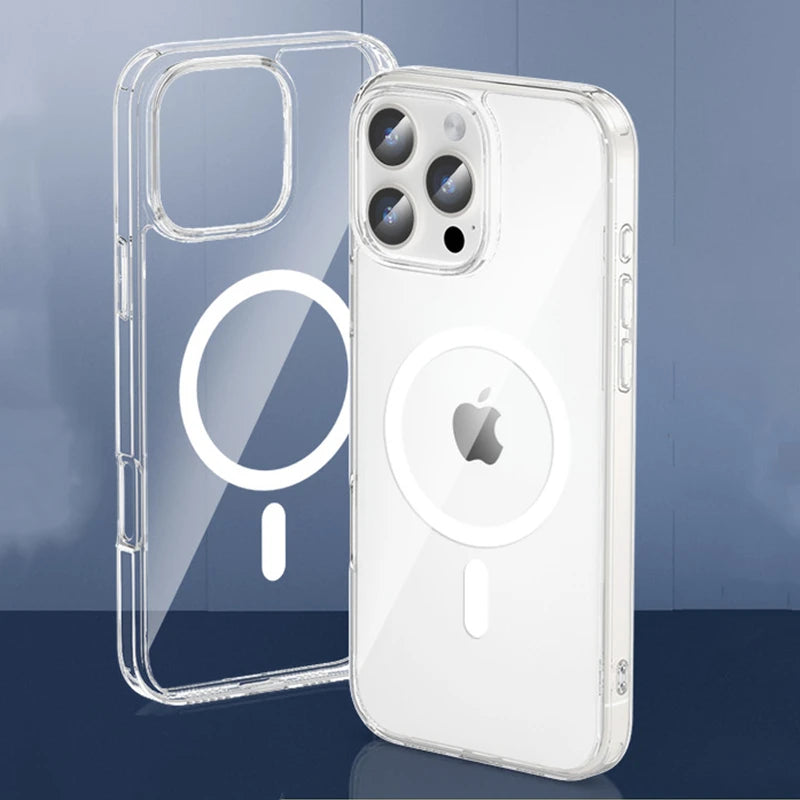 Magnetische transparente iPhone-Hülle – MagSafe-kompatibel