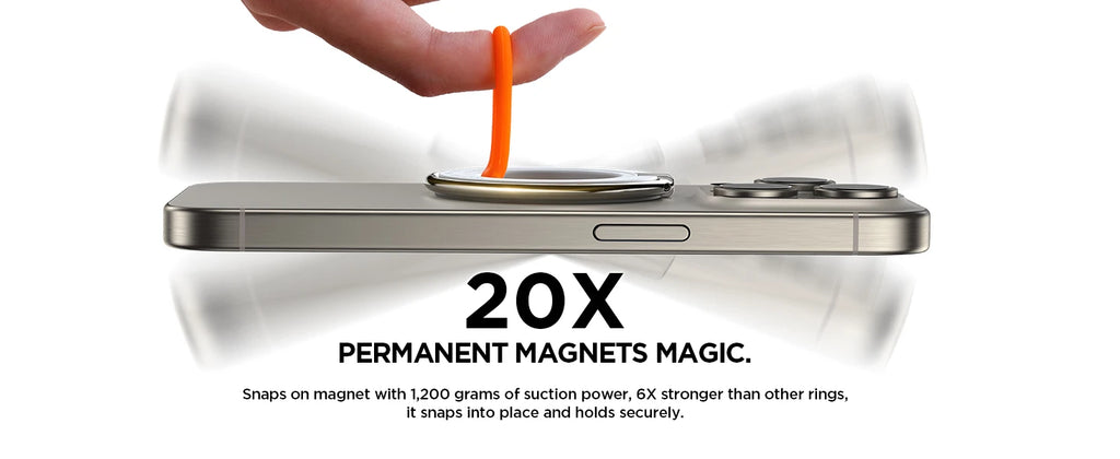 Support Anneau MagSafe Joyroom | Grip Magnétique iPhone 16 15 14 13 | NOVACASE