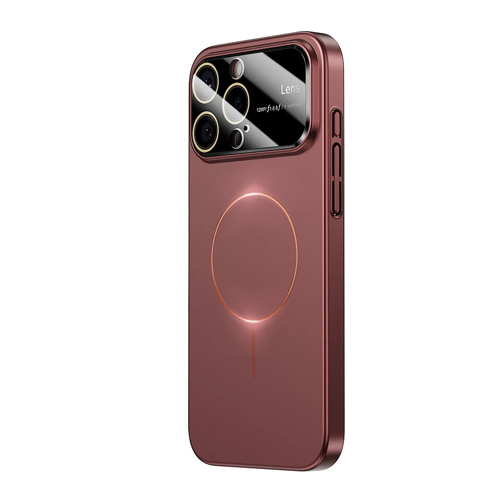 Coque iPhone MagSafe Luxe – Protection Caméra Renforcée | iPhone 15, 16, 17 Pro Max