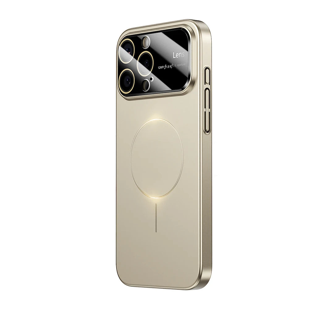 Coque iPhone MagSafe Luxe – Protection Caméra Renforcée | iPhone 15, 16, 17 Pro Max