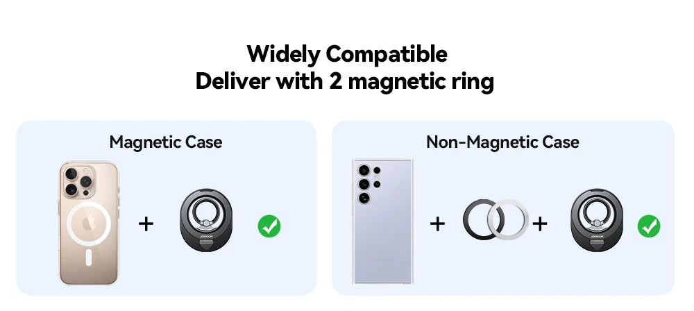 Joyroom JR-ZS420 MagSafe-Haltering | 360° Grip iPhone 16 15 14 | NOVACASE