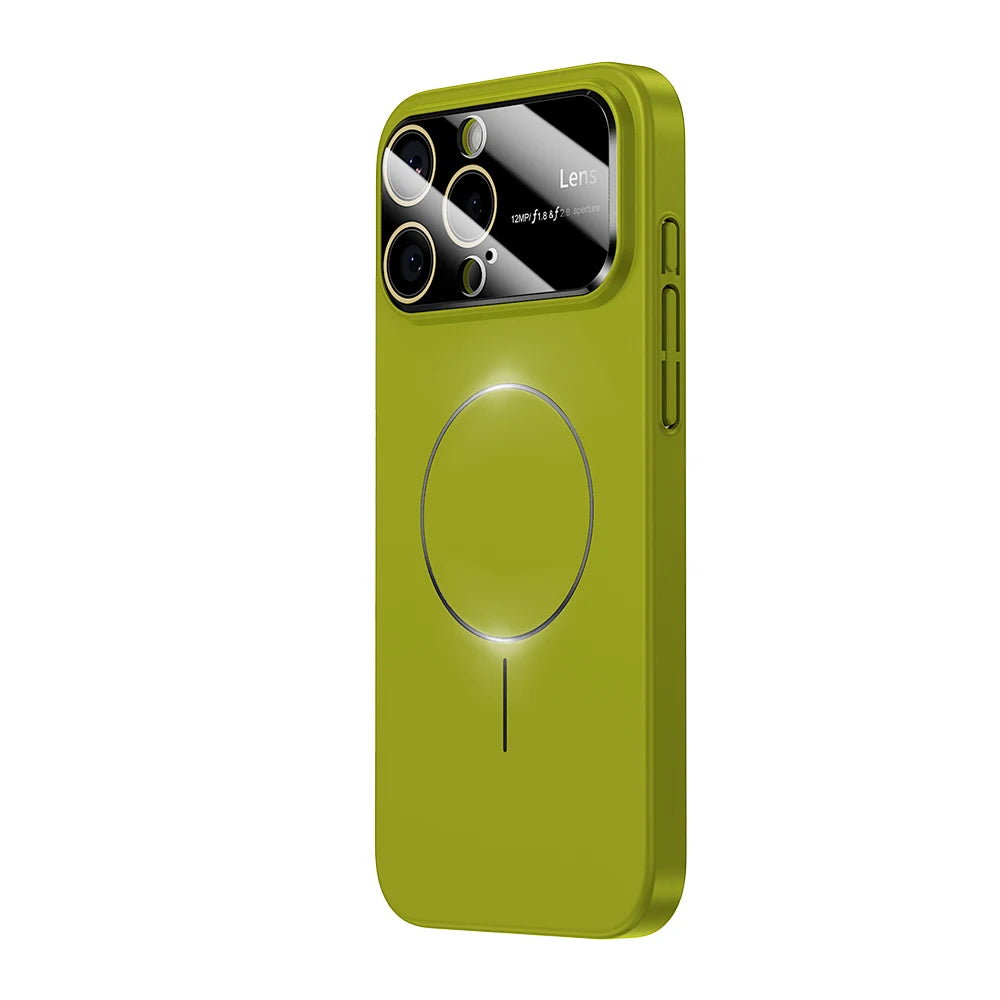 Coque iPhone MagSafe Luxe – Protection Caméra Renforcée | iPhone 15, 16, 17 Pro Max