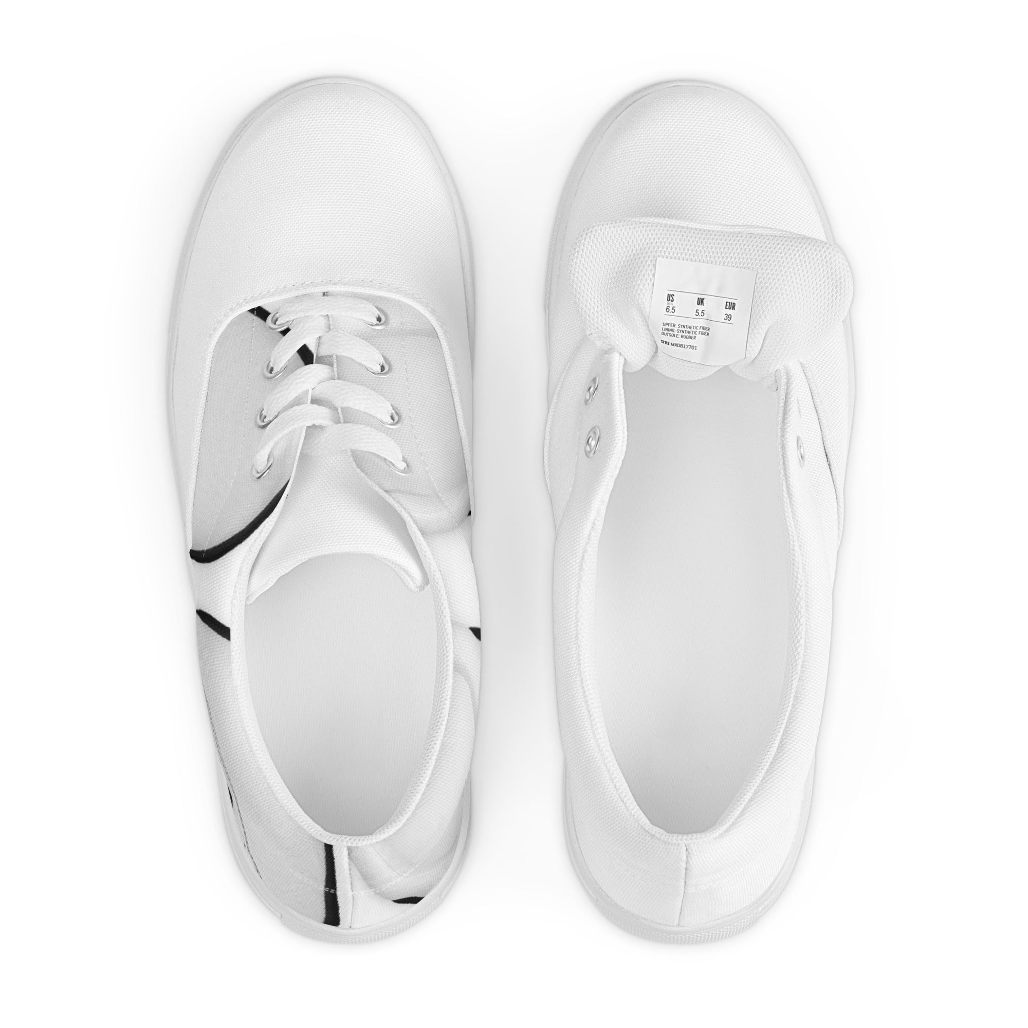 Men’s lace-up canvas shoes - ACCESSOIRES SMARTPHONE